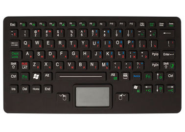 94 tastiera industriale Backlit del silicone resa resistente di chiavi IP67 con il cavo della flessione della matrice FPC del touchpad