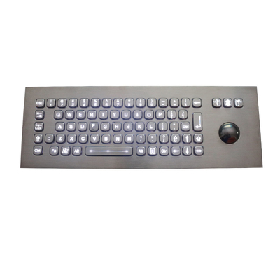 Una tastiera USB retroilluminata irregolare di 74 chiavi con la soluzione ottica del supporto del pannello superiore della sfera rotante